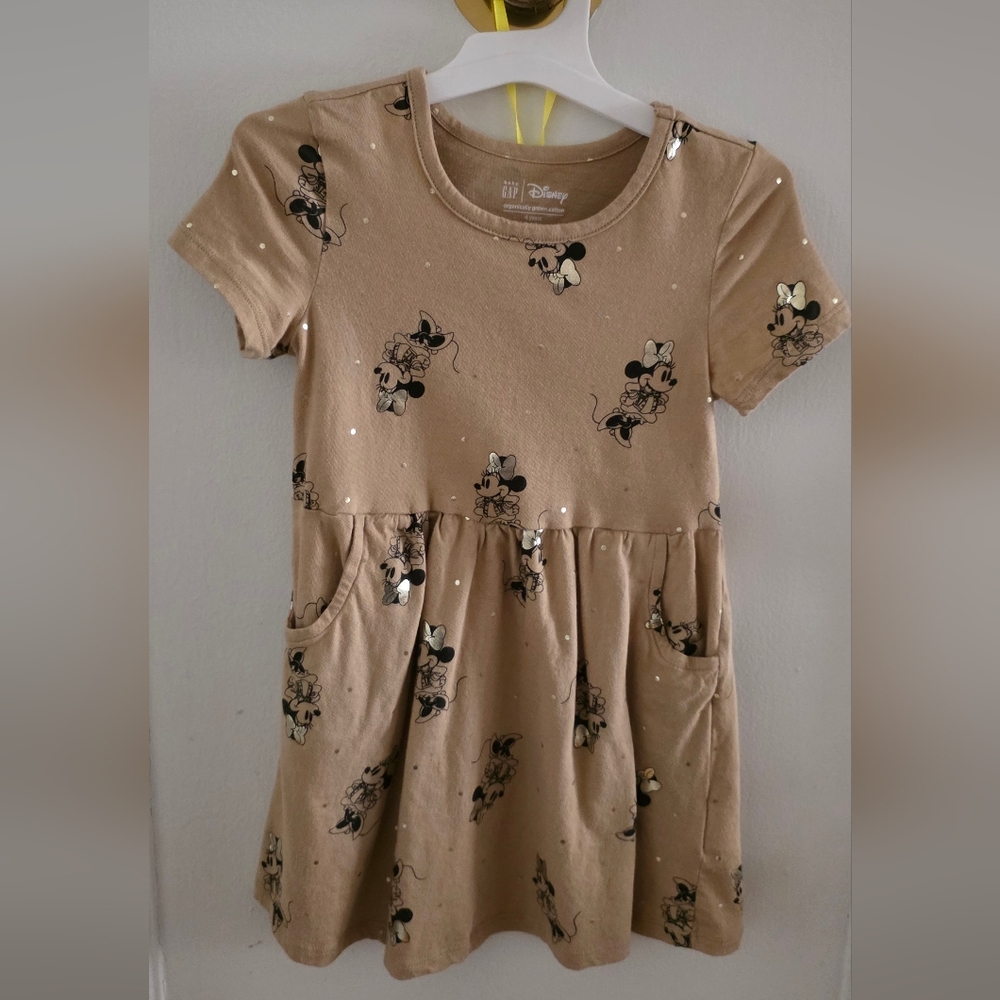 Disney Baby Gap Tan Dress 4T